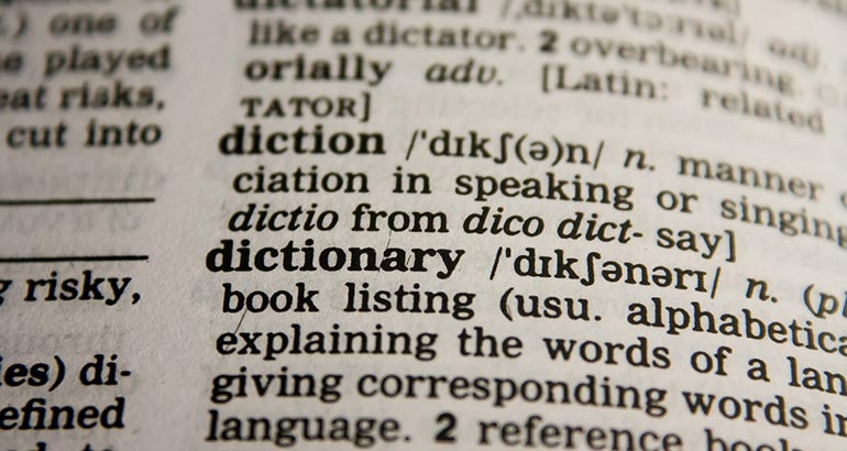 significado de diferentes palabras