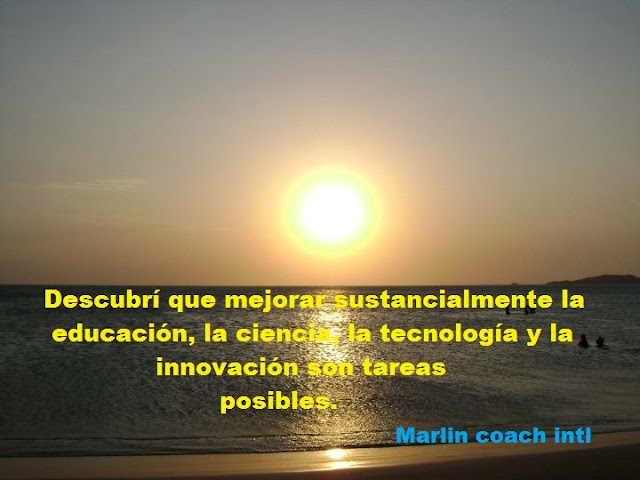 atardecer en la playa